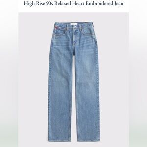 Abercrombie & Fitch 90’s High Rise Relaxed Jeans